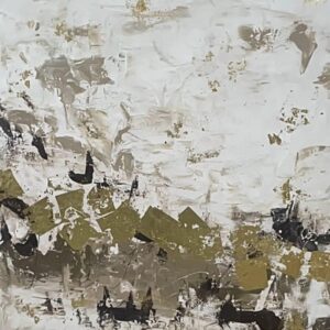 Painel Natureza clássica A- 90 x 100cm pintura abstrato sem moldura
