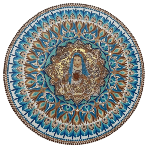 Mandala Sagrado Coração de Maria