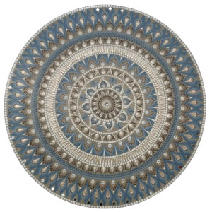 Mandala Equilíbrio, Acolhimento e Intuição 80cm