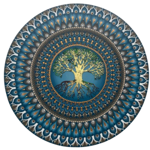 Mandala Arvore da Vida Harmonia e conforto 80cm